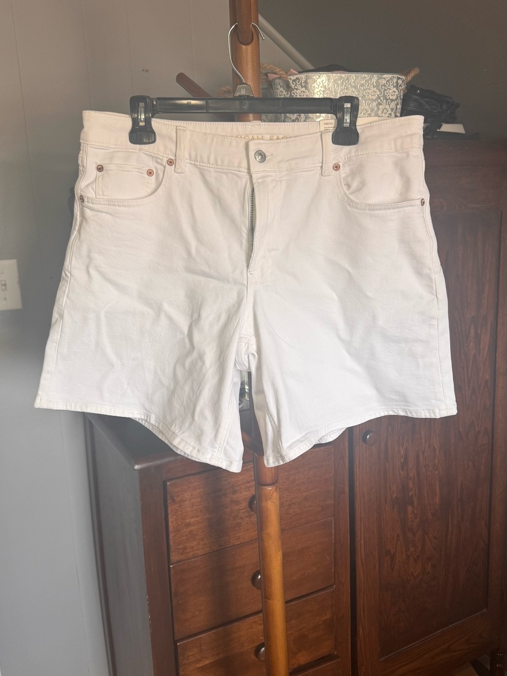 🤍 American Eagle Low-Rise Baggy Shorts — Size 10 / 30W
